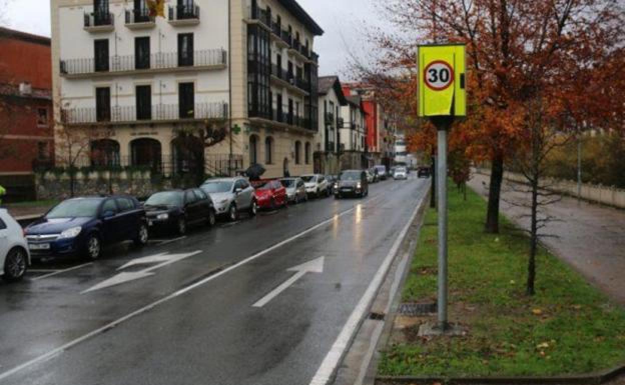 Vista de la calle Nafarroa Etorbidea