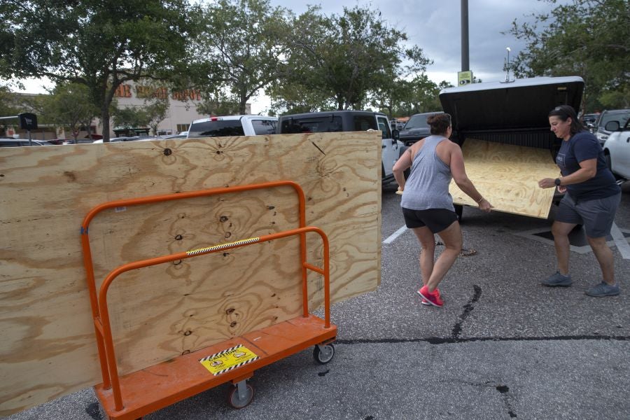 Fotos: Florida se prepara para la llegada del huracán Ian