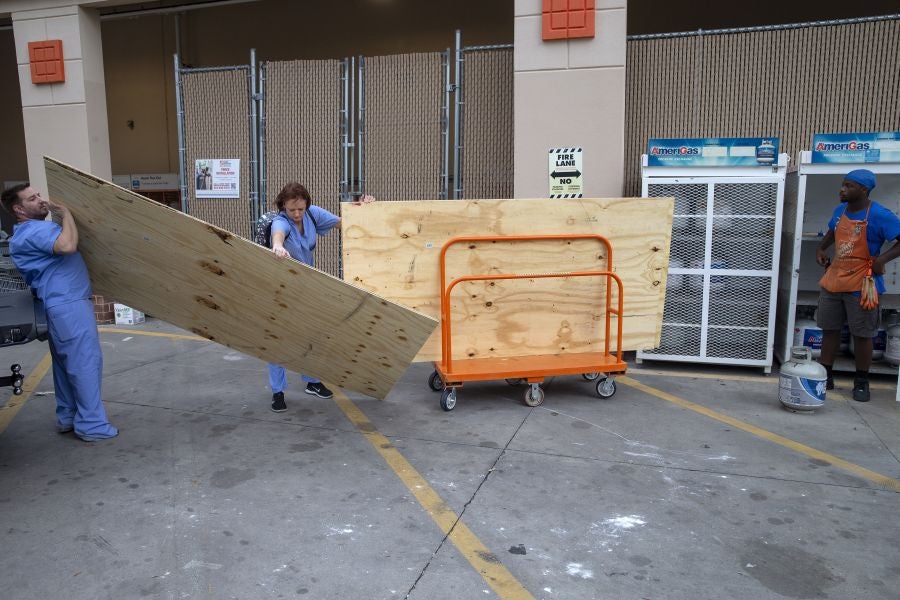 Fotos: Florida se prepara para la llegada del huracán Ian