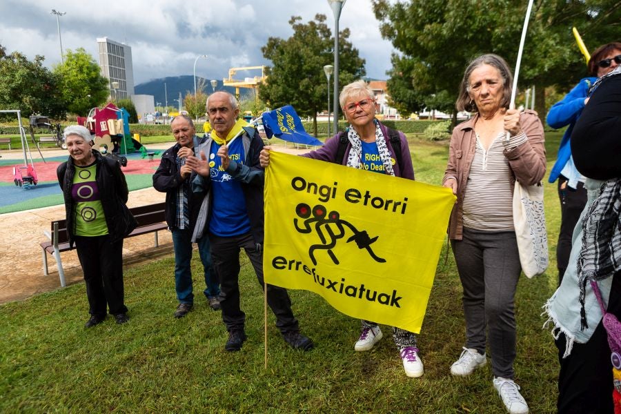 Fotos: Ofrenda floral a los migrantes fallecidos
