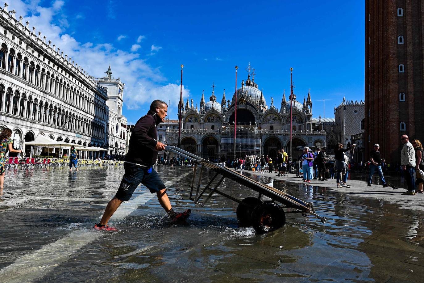 Fotos: El &#039;Acqua alta&#039; inunda una vez más Venecia