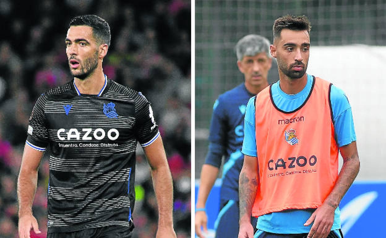 Mikel Merino y Brais Méndez.