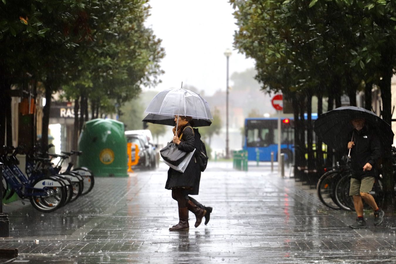 Fotos: Más agua en ocho horas que en cualquier día de septiembre