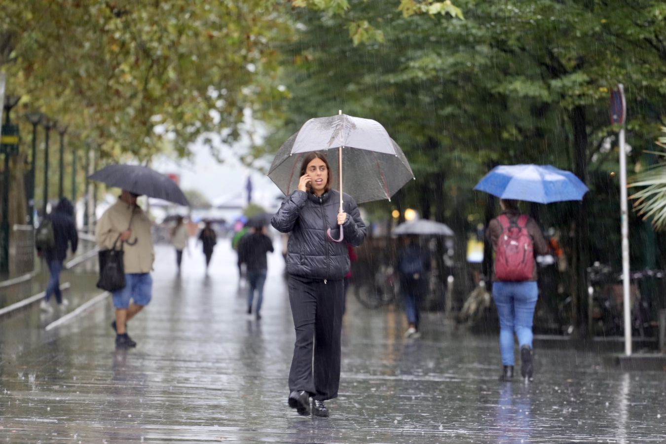 Fotos: Más agua en ocho horas que en cualquier día de septiembre