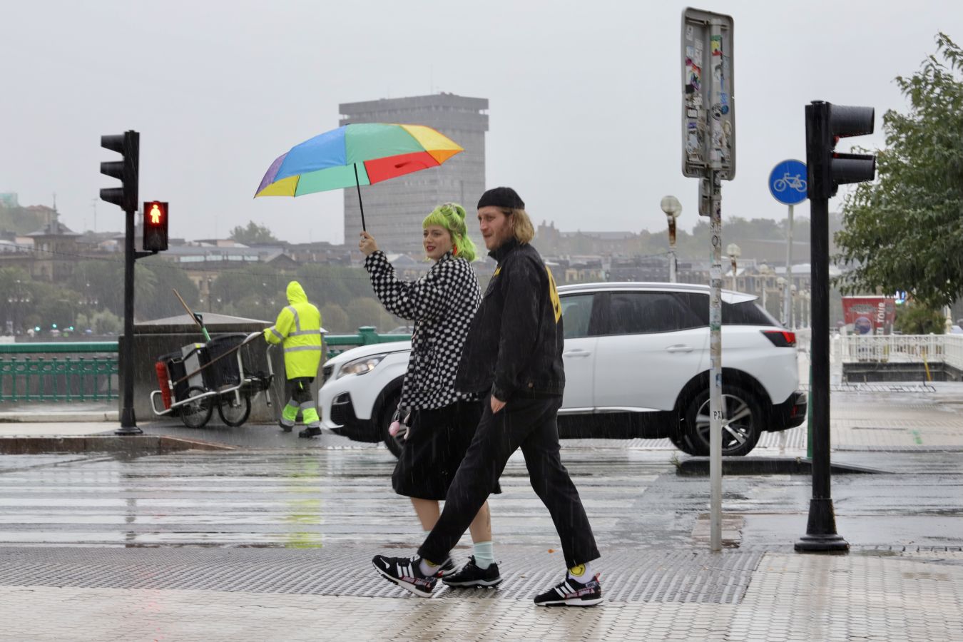 Fotos: Más agua en ocho horas que en cualquier día de septiembre