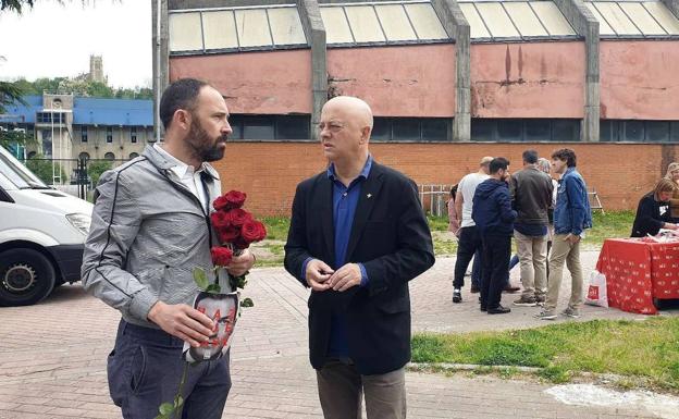 Denis Itxaso se posiciona a favor de Odón Elorza para las primarias del PSE de Donostia