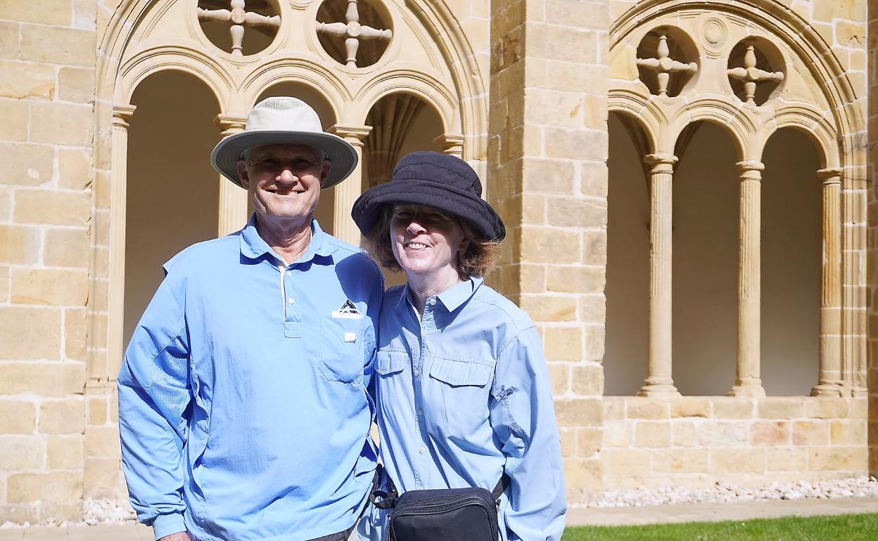 La pareja californiana, Jim y Charlene. 