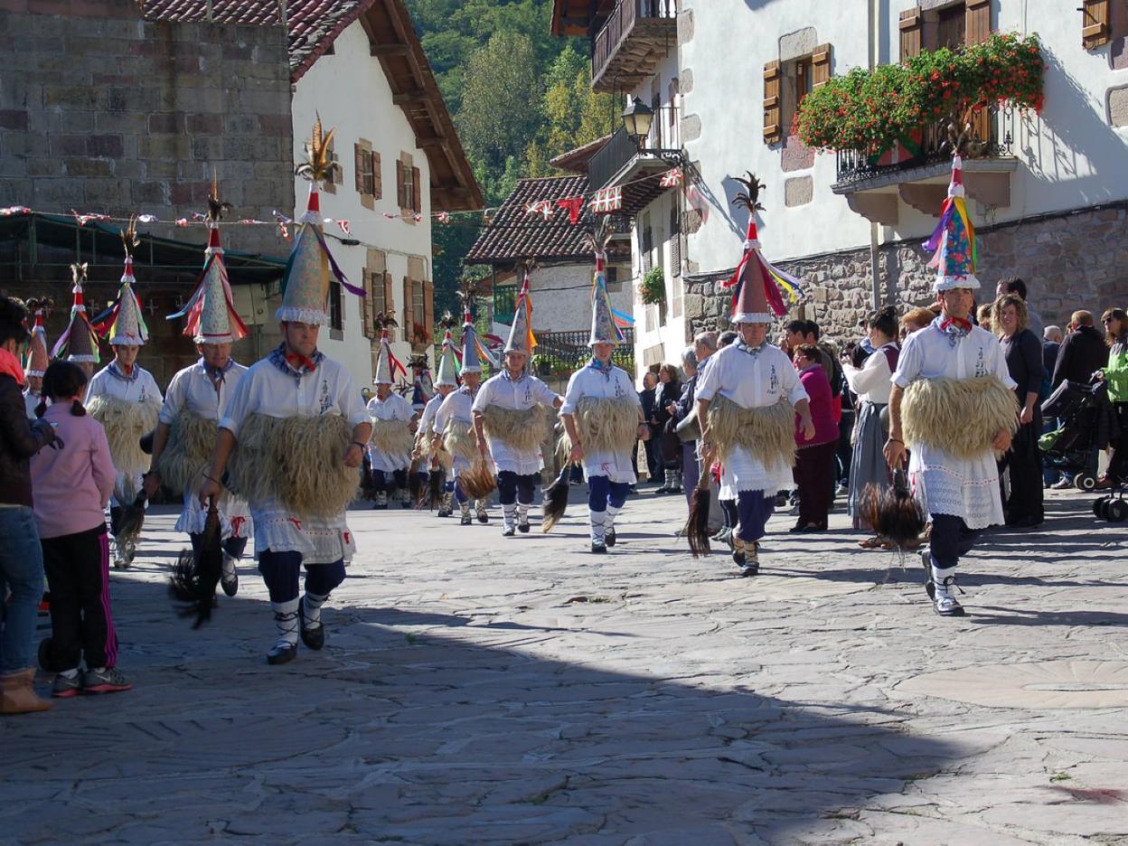 Los joaldunak volverán a salir en el Euskararen Eguna de Zubieta. 