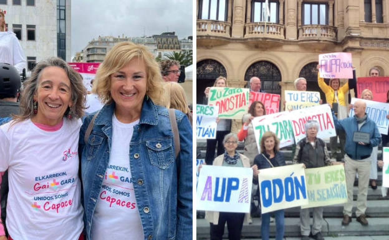 Elecciones municipales 2023: Los candidatos apuran sus últimas horas de la campaña de las primarias del PSE de Donostia