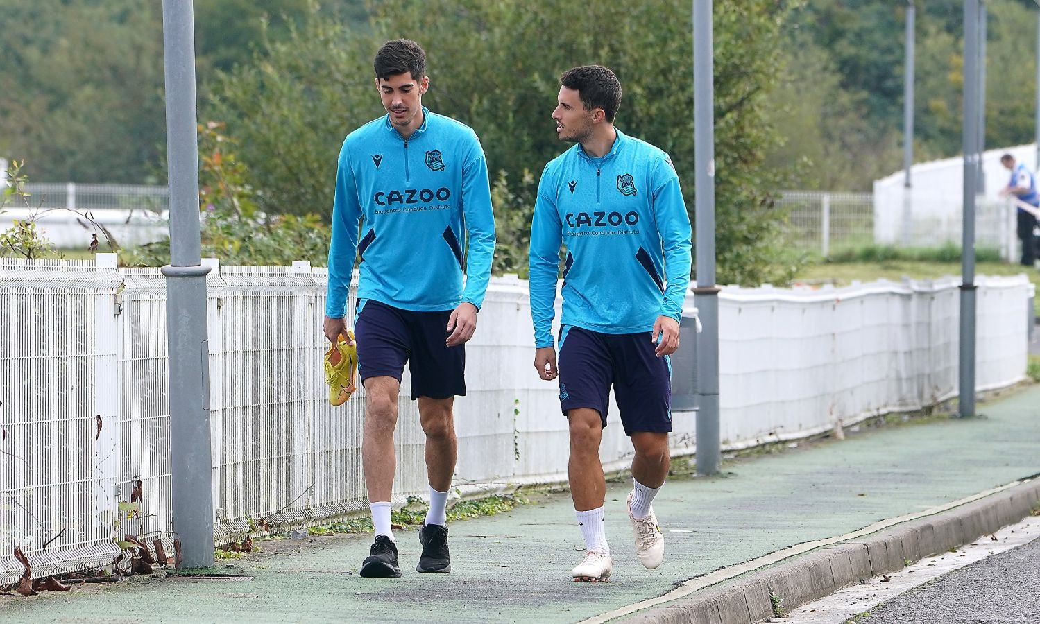 Fotos: Entrenamiento en Zubieta antes de recibir al Sheriff