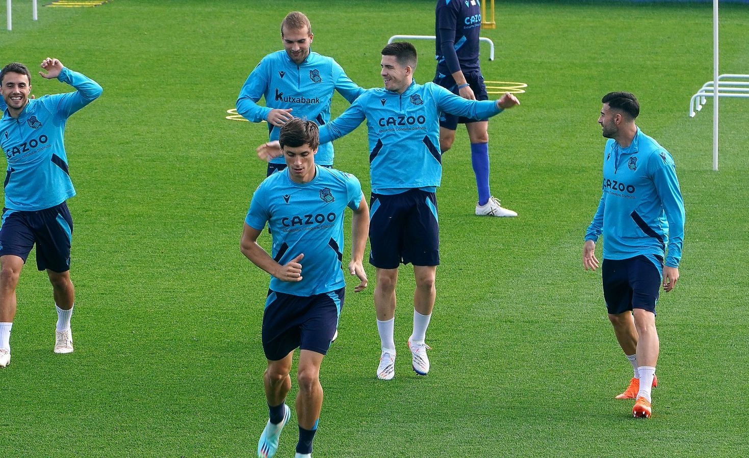 Fotos: Entrenamiento en Zubieta antes de recibir al Sheriff