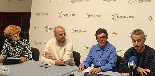 Atzo aurkeztu zuten proiektua udaletxean. 