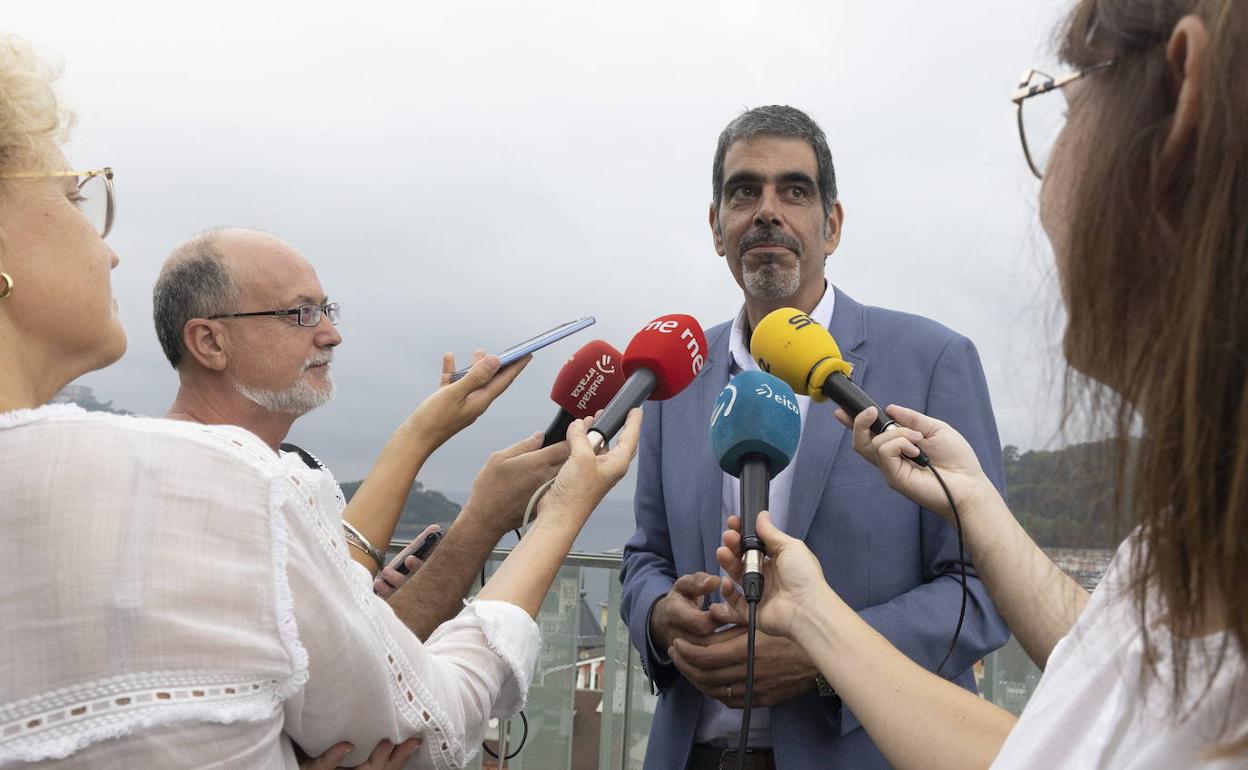 Eneko Goia (PNV), alcalde de San Sebastián. 