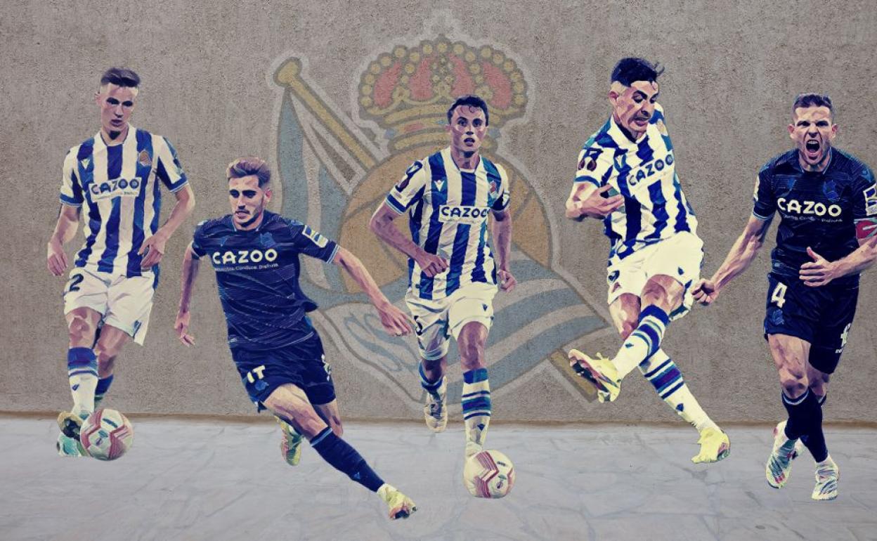 Real Sociedad - Mallorca: Asier Illarramendi, Ander Guevara, Beñat Turrientes y Robert Navarro se postulan para rotar