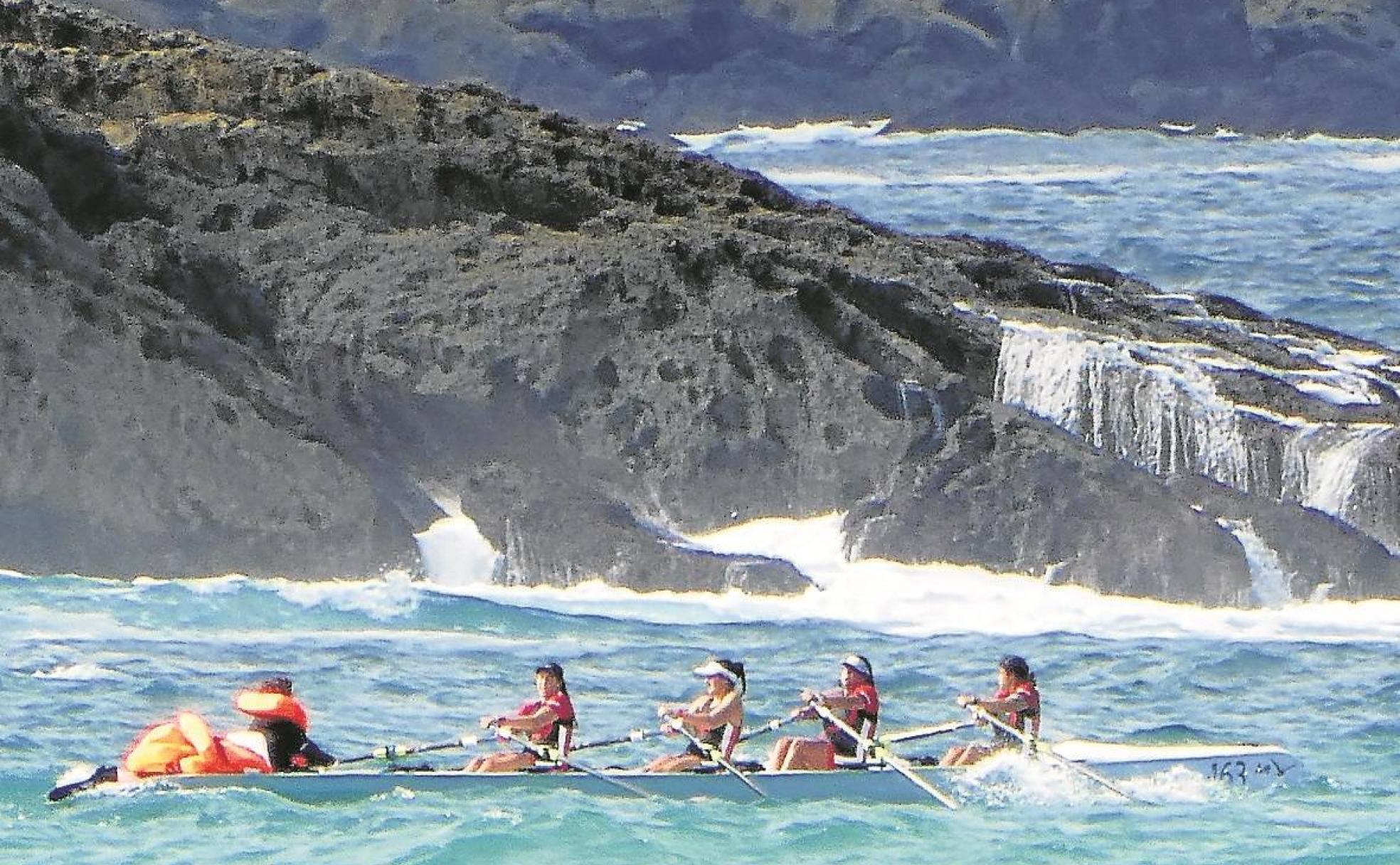 Al abordaje en el marco incomparable