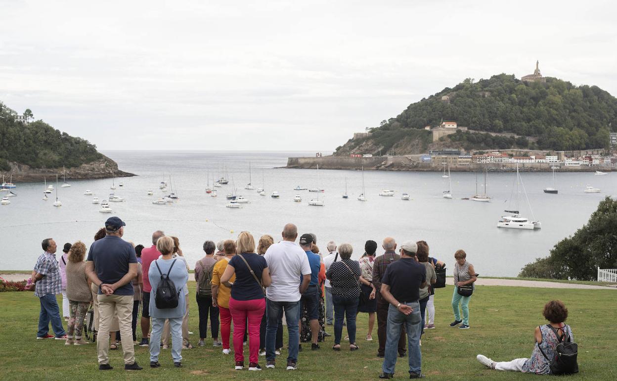 La capital guipuzcoana ha recibido 81.948 turistas en septiembre de este año. 