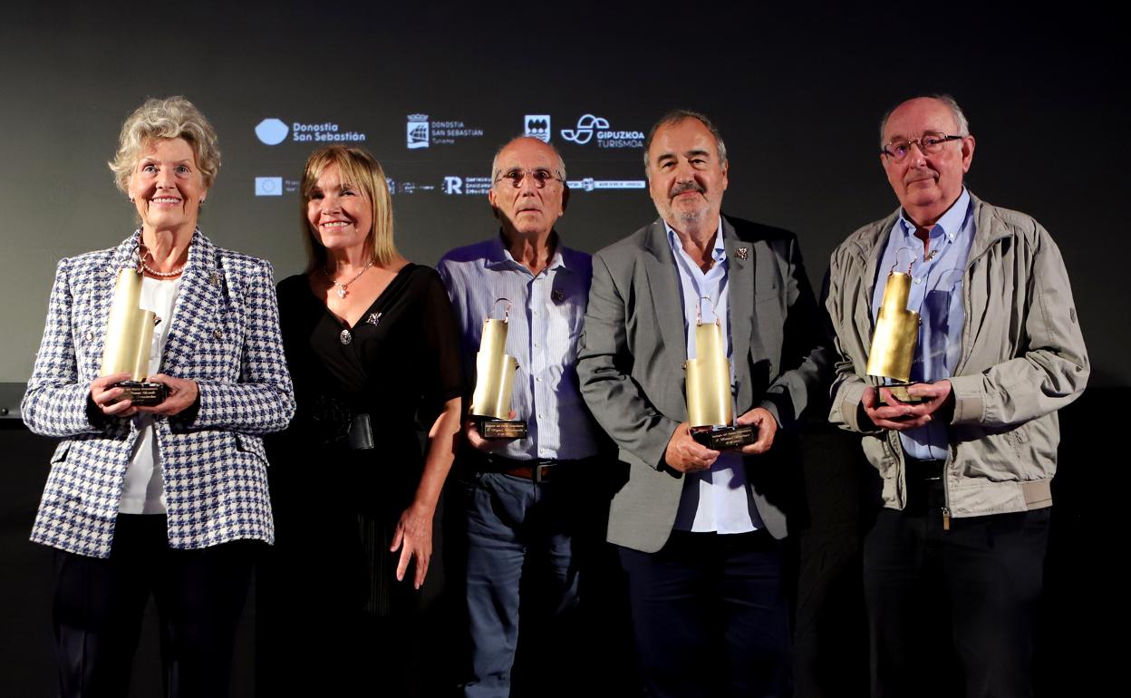 Leyendas donostiarras del Aloña Mendi, la Bodega Donostiarra, el Martínez y el Gorriti, homenajeadas en la Gala del Pintxo.