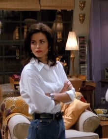 Imagen secundaria 2 - Courtney Coz como Monica Geller.