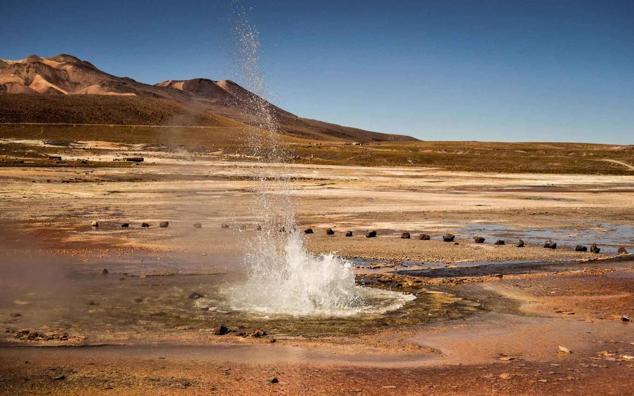 El campo geotérmico El Tatio (Chile)