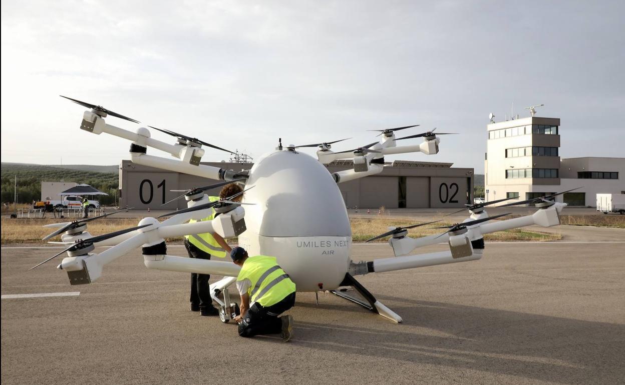 El aerotaxi de Tecnalia vuela con éxito de nuevo