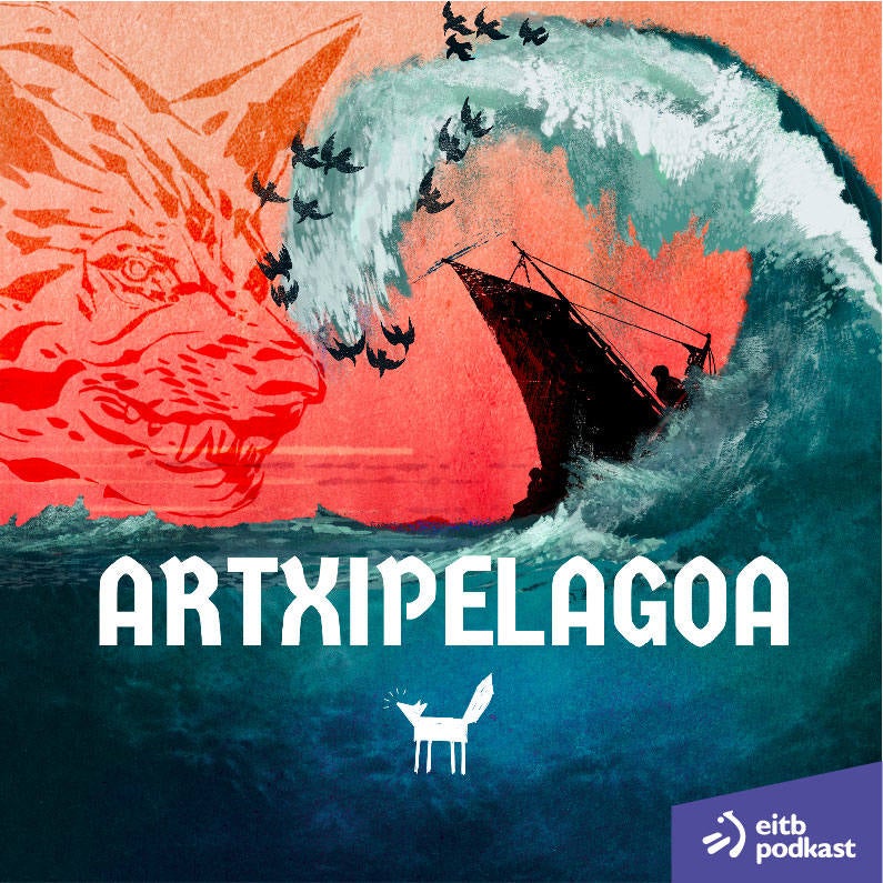 'Artxipelagoa' podcastari dagokion ilustrazioa. 