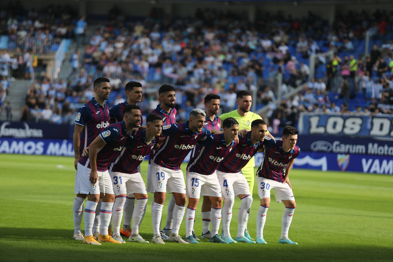 Fotos: Las mejores imágenes del Málaga-Eibar