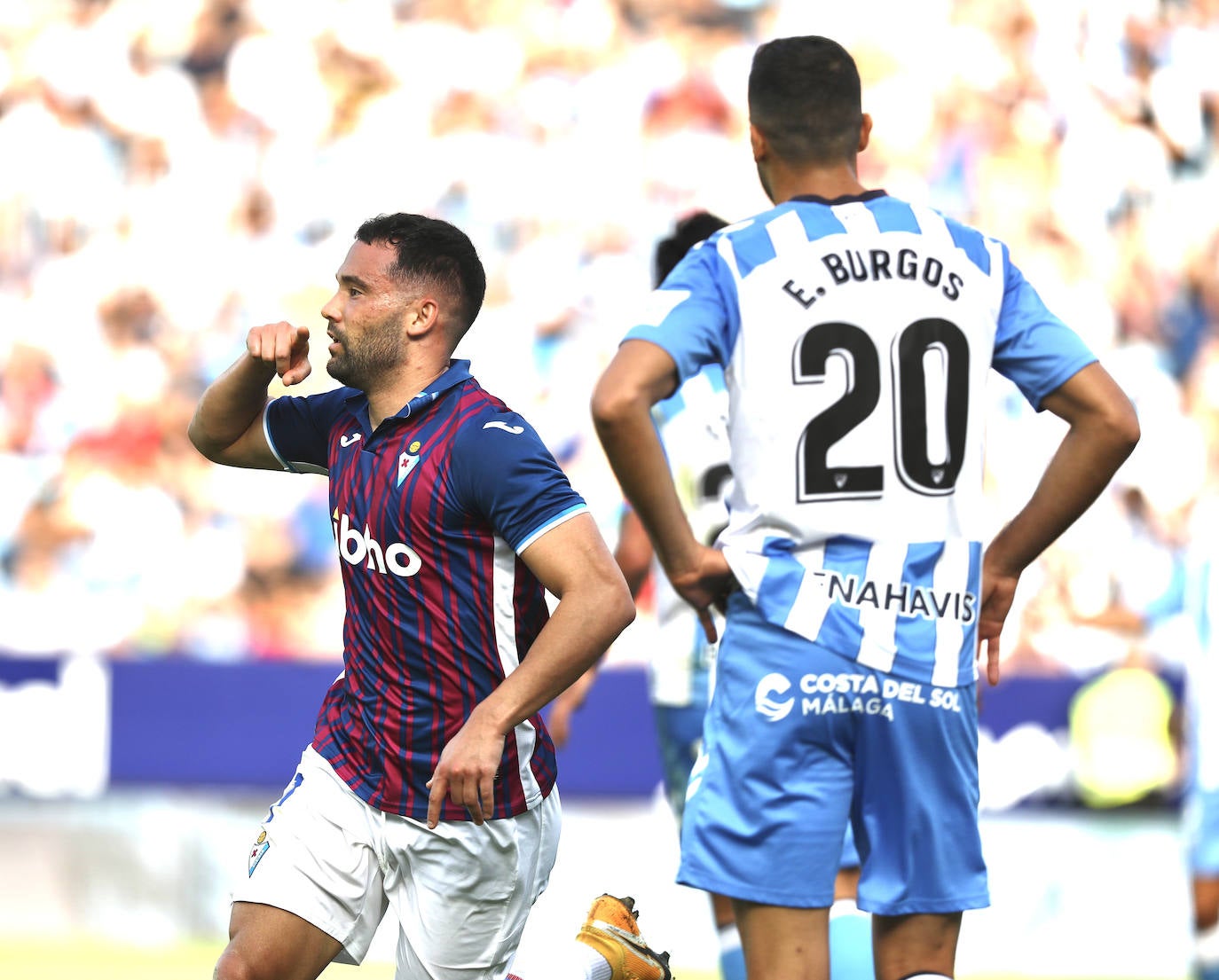 Fotos: Las mejores imágenes del Málaga-Eibar