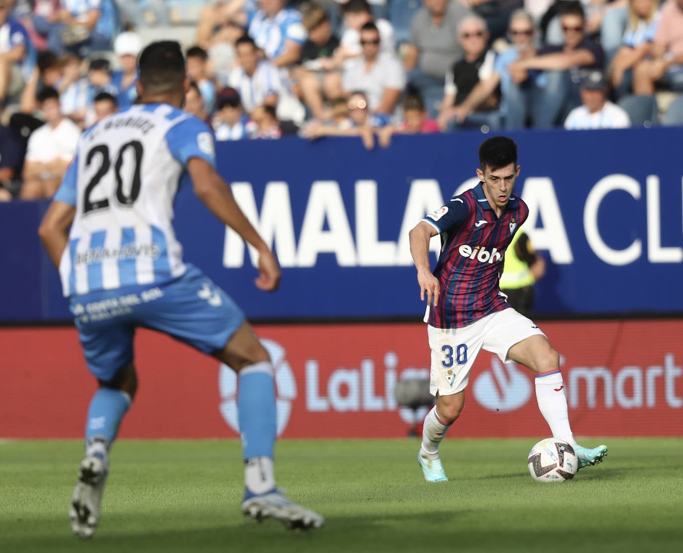 Fotos: Las mejores imágenes del Málaga-Eibar