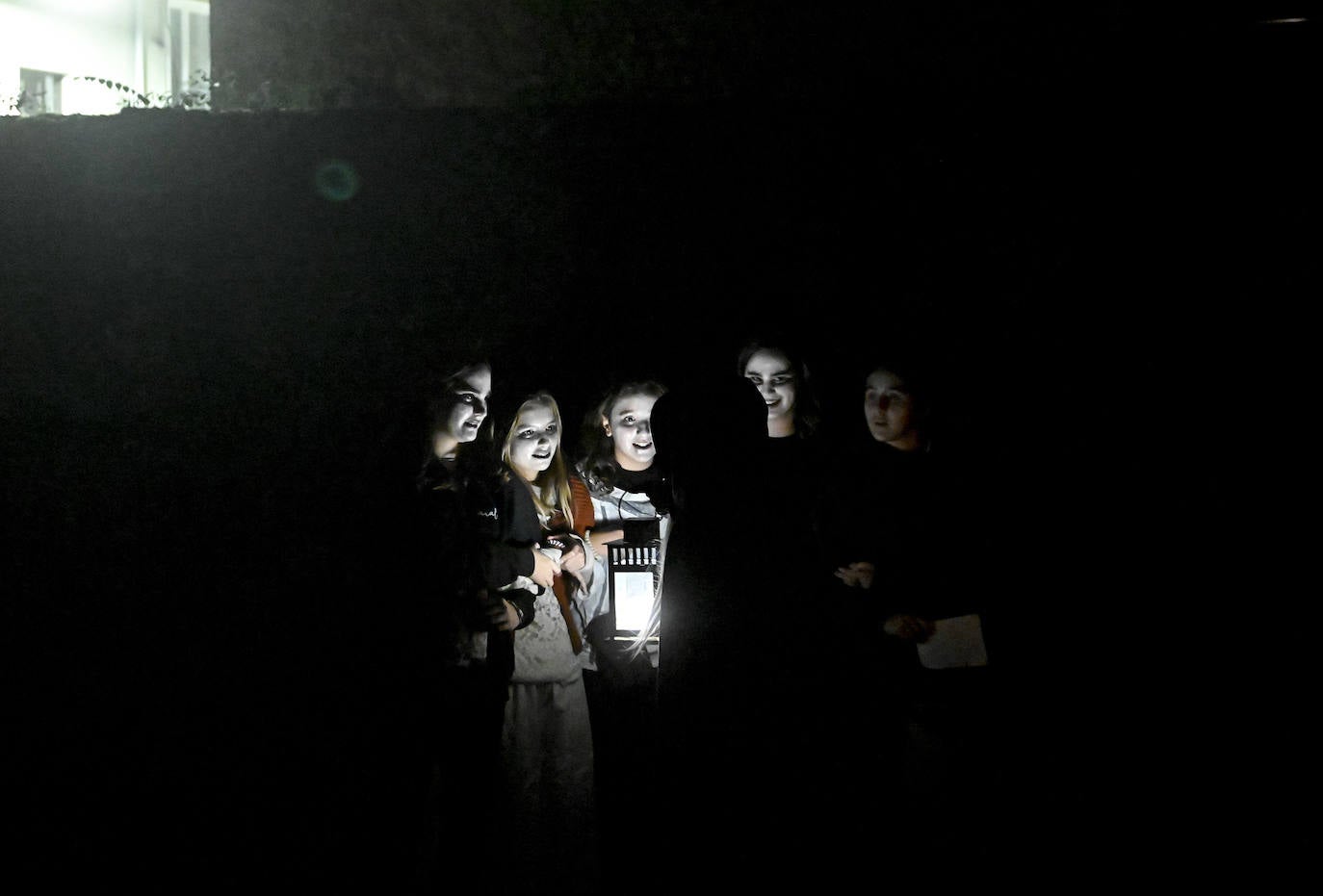 Fotos: La luz se adueño en la Gau beltza