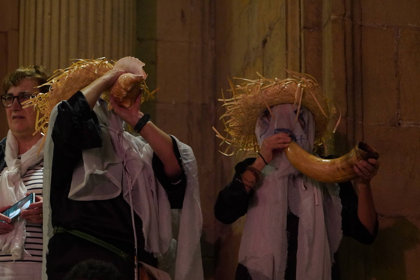 Fotos: La luz se adueño en la Gau beltza