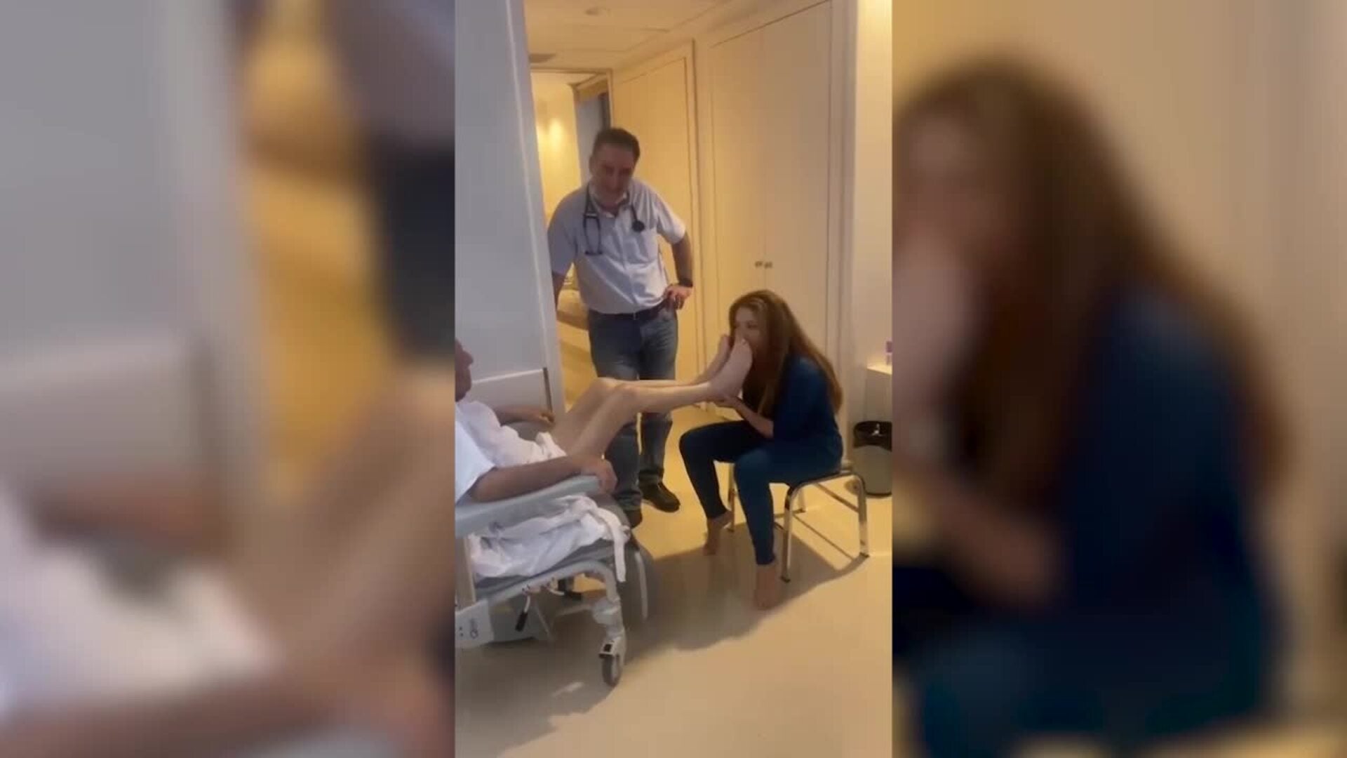 Shakira comparte el vídeo más tierno junto a su padre en el hospital
