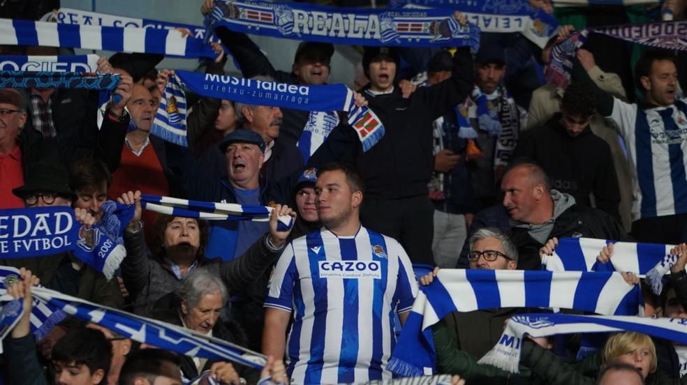 Ambiente de la gala en el Reale Arena