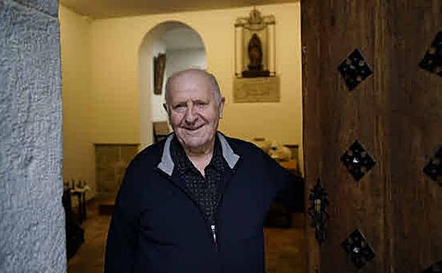 Azumerndi, en la parroquia Santa María la Real.