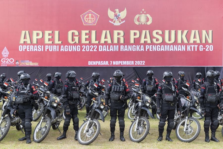 Fotos: Bali se blinda para acoger la cumbre del G20