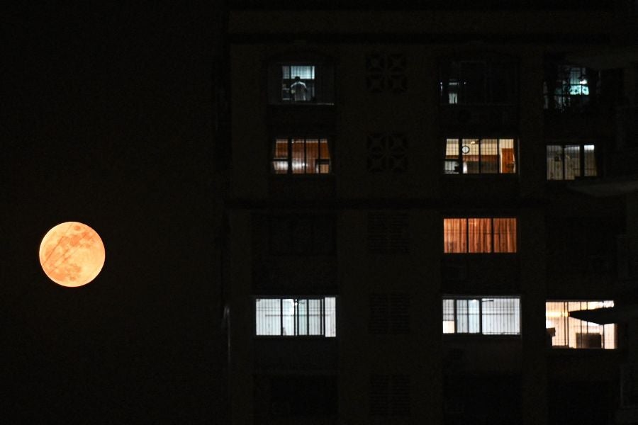 Fotos: Así se vio la luna de sangre