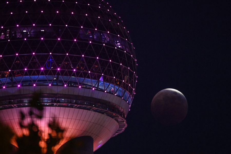 Fotos: Así se vio la luna de sangre