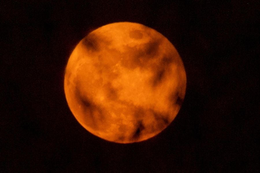 Fotos: Así se vio la luna de sangre