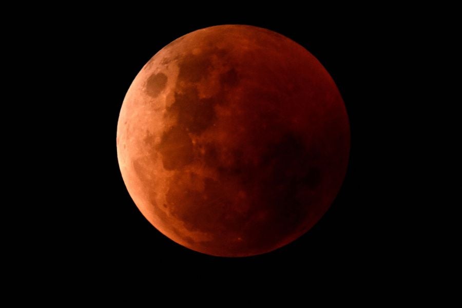 Fotos: Así se vio la luna de sangre