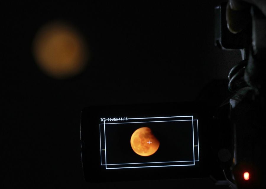 Fotos: Así se vio la luna de sangre