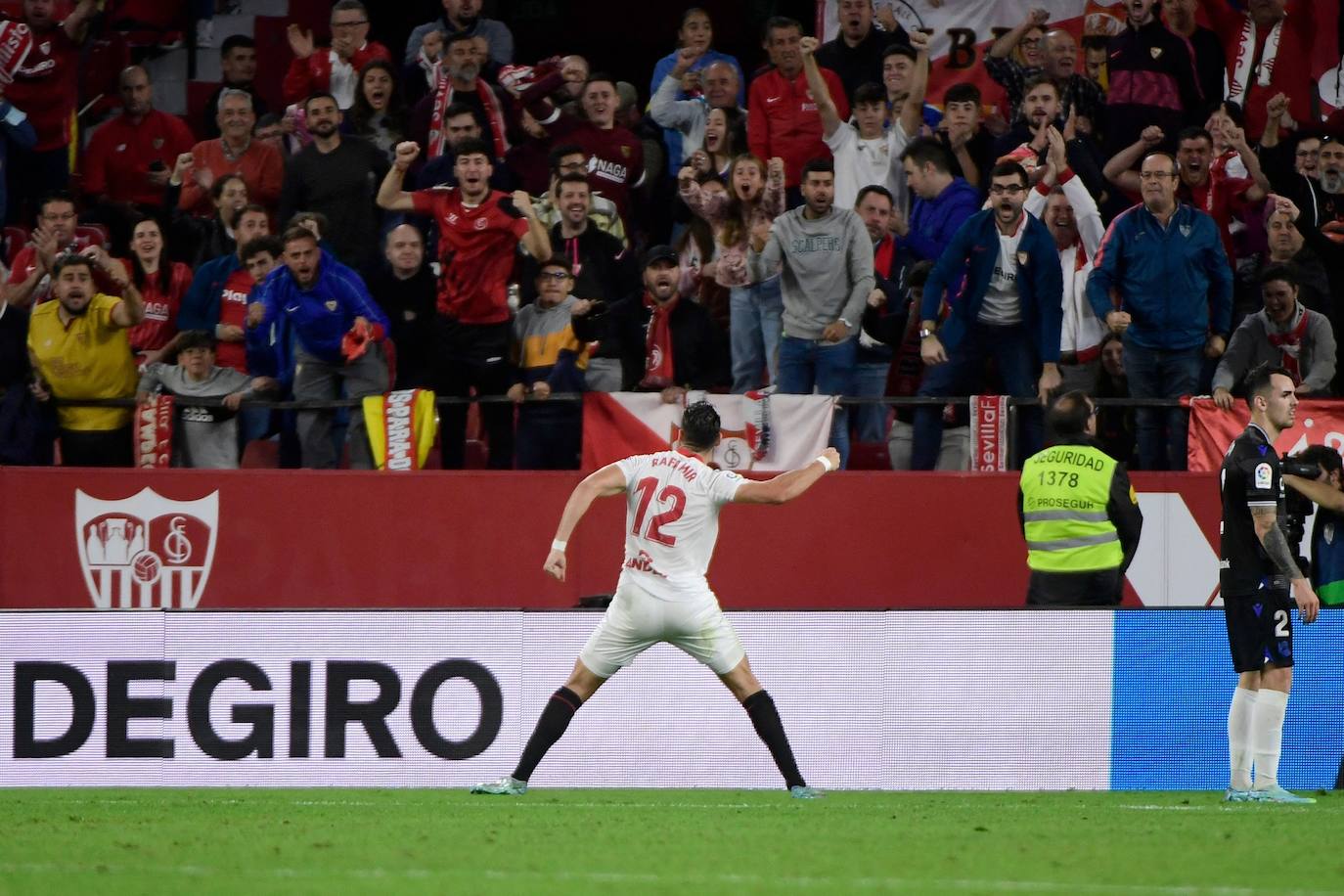 Fotos: El partido entre el Sevilla y la Real Sociedad, en imágenes