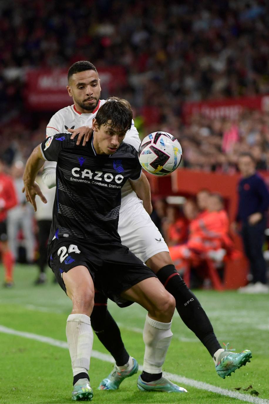 Fotos: El partido entre el Sevilla y la Real Sociedad, en imágenes