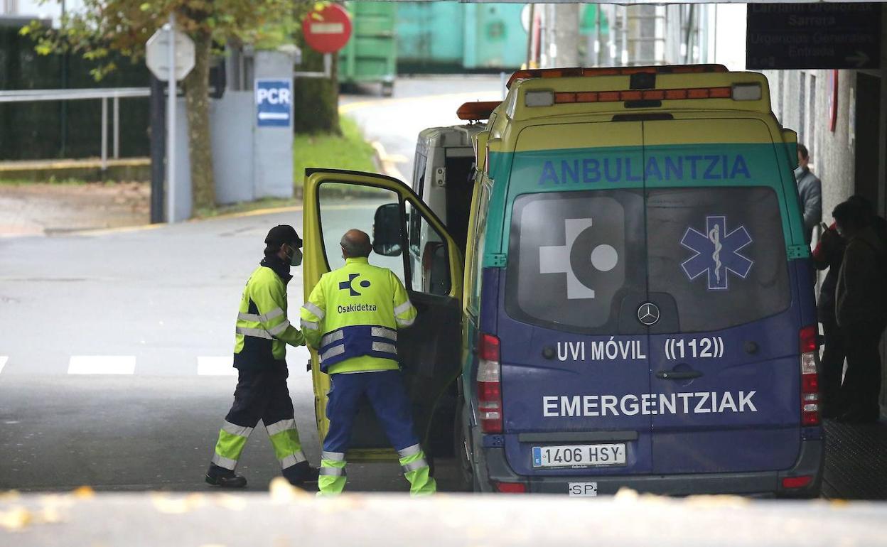 Urgencias del Hospital Donostia. 