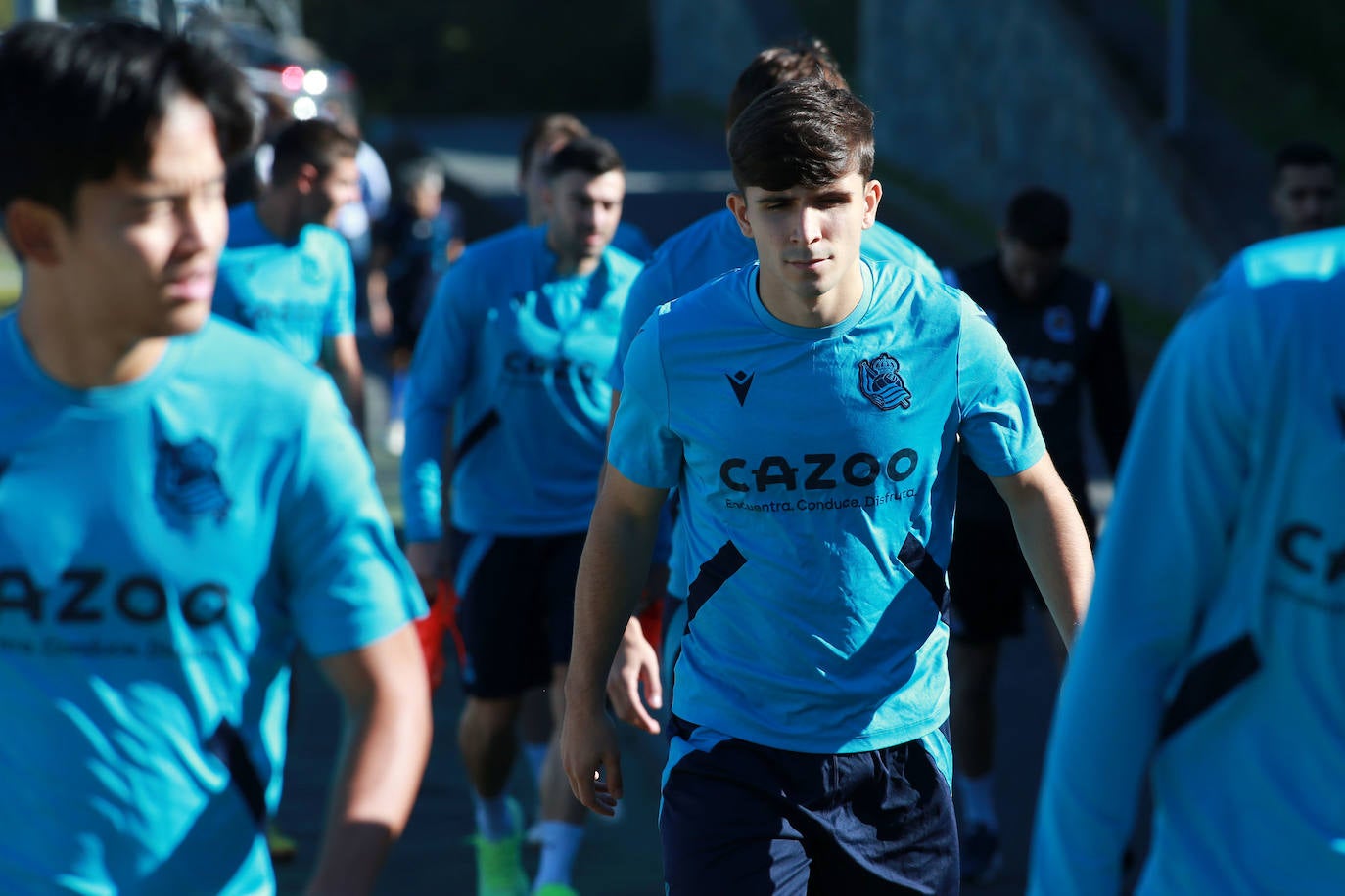 Fotos: Las mejores imágenes del entrenamiento de la Real Sociedad