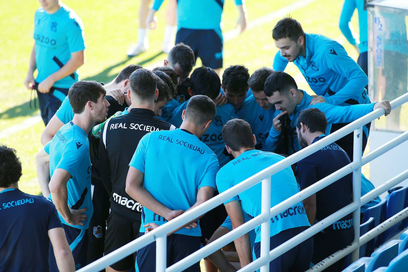 Fotos: Las mejores imágenes del entrenamiento de la Real Sociedad