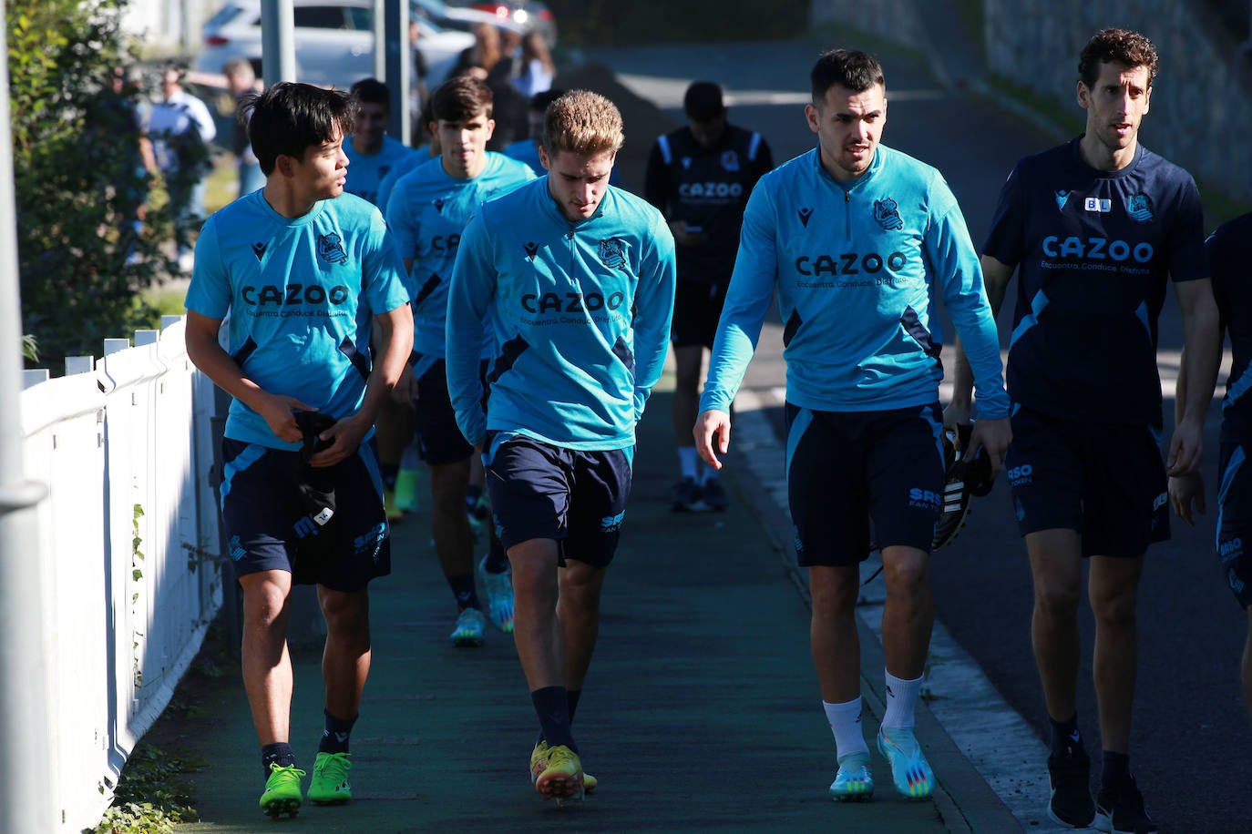 Fotos: Las mejores imágenes del entrenamiento de la Real Sociedad