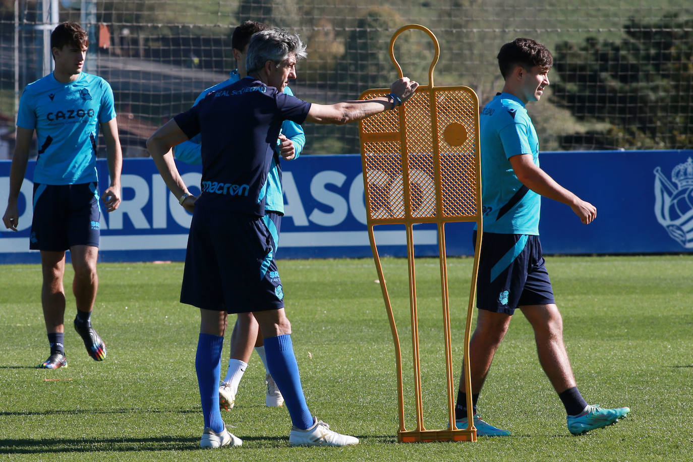 Fotos: Las mejores imágenes del entrenamiento de la Real Sociedad