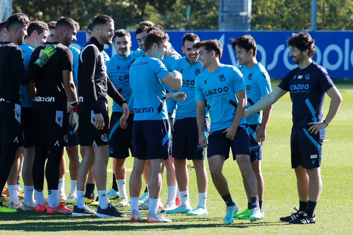 Fotos: Las mejores imágenes del entrenamiento de la Real Sociedad