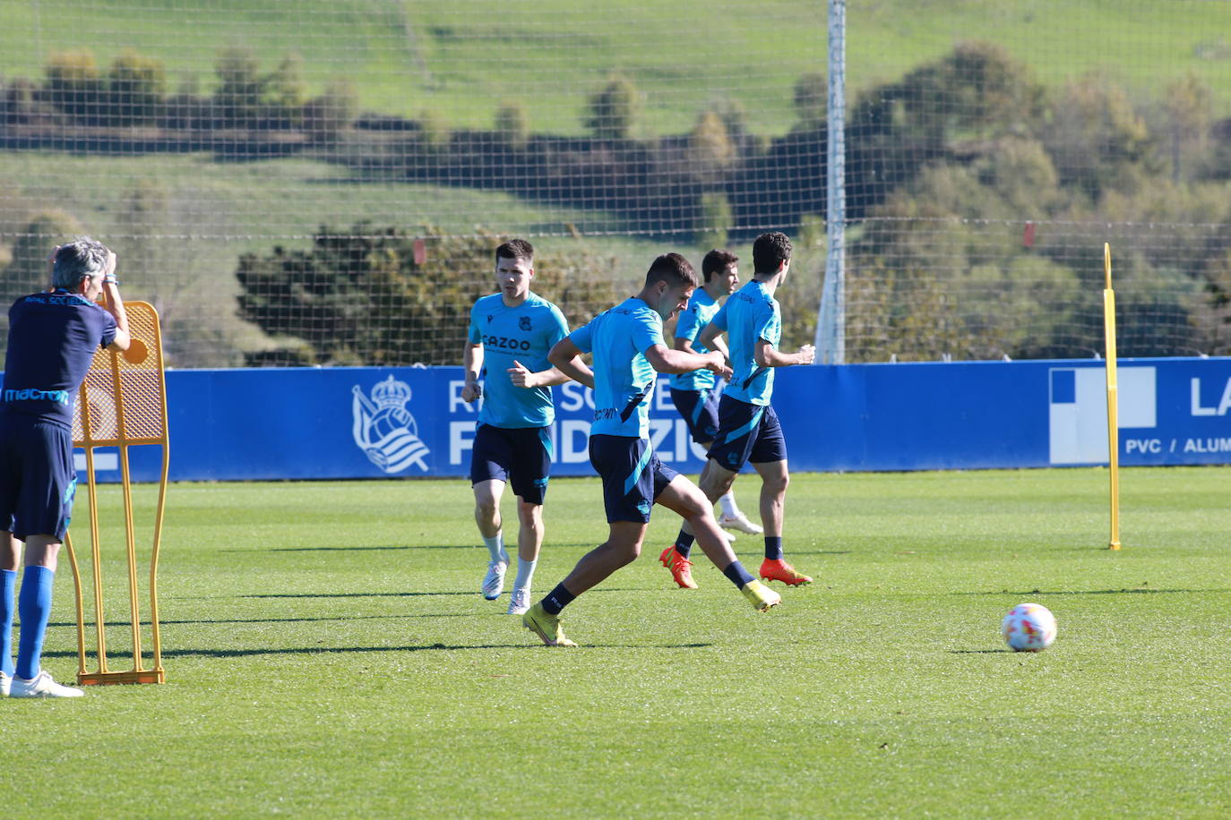 Fotos: Las mejores imágenes del entrenamiento de la Real Sociedad