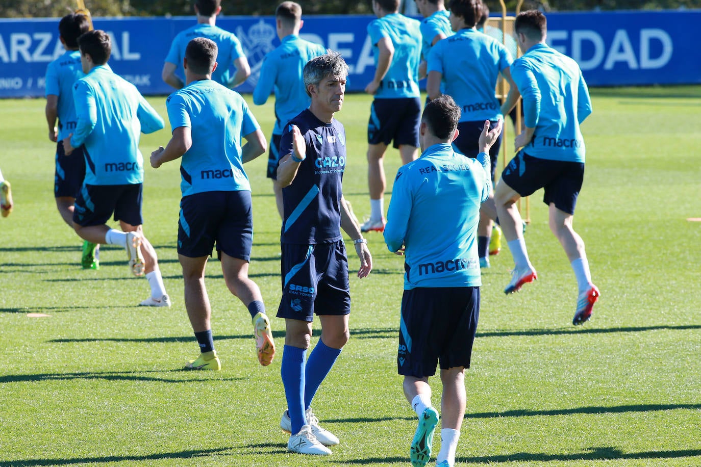 Fotos: Las mejores imágenes del entrenamiento de la Real Sociedad