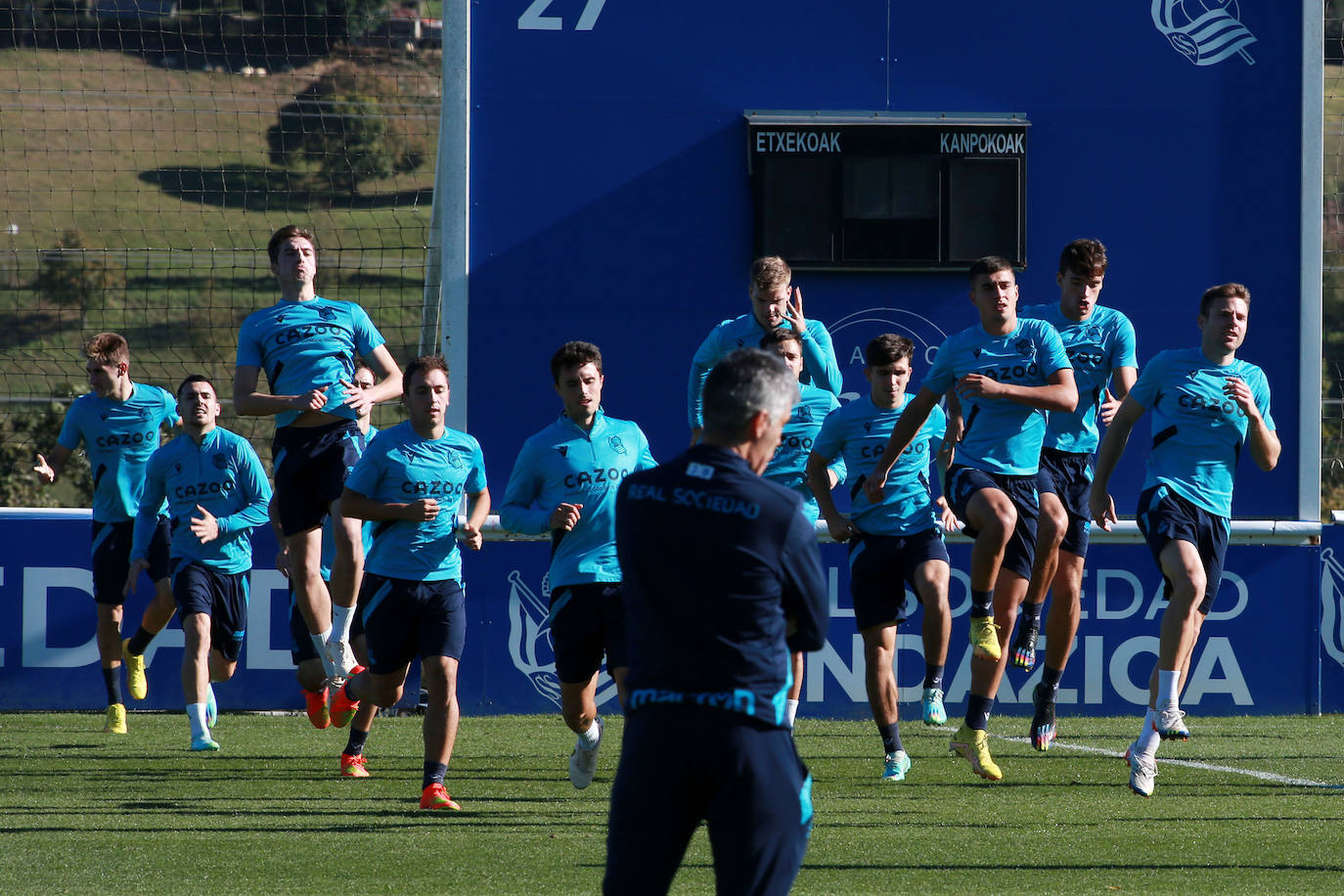 Fotos: Las mejores imágenes del entrenamiento de la Real Sociedad